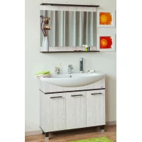 Комплект мебели венге/орегон 87,5 см Sanflor Толедо C0000001821 + 4620008197456 + C0000001820