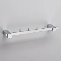 Планка с крючками Schein Durer 261*4В для ванны, хром