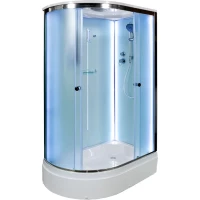 Душевая кабина 120x80x220 см Deto D272SRLED матовое
