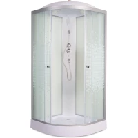 Душевая кабина 90x90x215 см Deto L909 интимато