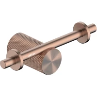 Крючок Abber Pol 316 AA1952BRG двойной, для ванны, розовое золото матовый