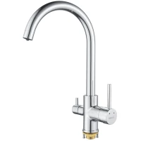 Смеситель для кухни с подключением к фильтру Shevanik S128