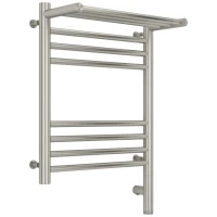 Полотенцесушитель электрический 500x400 сатин МЭМ правый Сунержа Богема с полкой 3.0 071-5807-5040