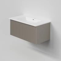 Тумба под раковину La Fenice Terra FNC-01-TER-C-80 74 см, подвесная, бежевый матовый