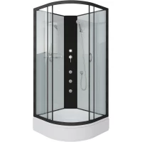 Душевая кабина 90x90x200 см Niagara NG-6701-14BKG прозрачное