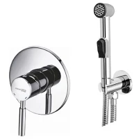 Гигиенический душ WasserKRAFT A04157 со смесителем, хром