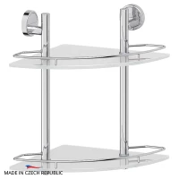 Полка угловая 27,7x27,7 см FBS Luxia LUX 072