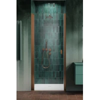 Душевая дверь Radaway Nes Brushed Copper DWJ I 80 Left 10026080-93-01L 80 см L, профиль медь матовая, стекло прозрачное
