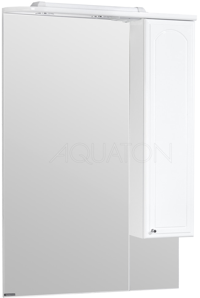 Зеркальный шкаф 75х110,7 см белый R Акватон Майами 1A047502MM01R