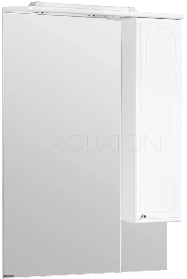 Зеркальный шкаф 75x110,7 см белый R Акватон Майами 1A047502MM01R бумага для пастели canson mi teintes 75x110 см 160 г 335 белый