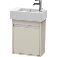 Тумба тауп матовый 45 см Duravit Ketho KT6629R9191