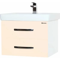 Тумба бежевый глянец/белый глянец 74,5 см Bellezza Рокко 4635313670075