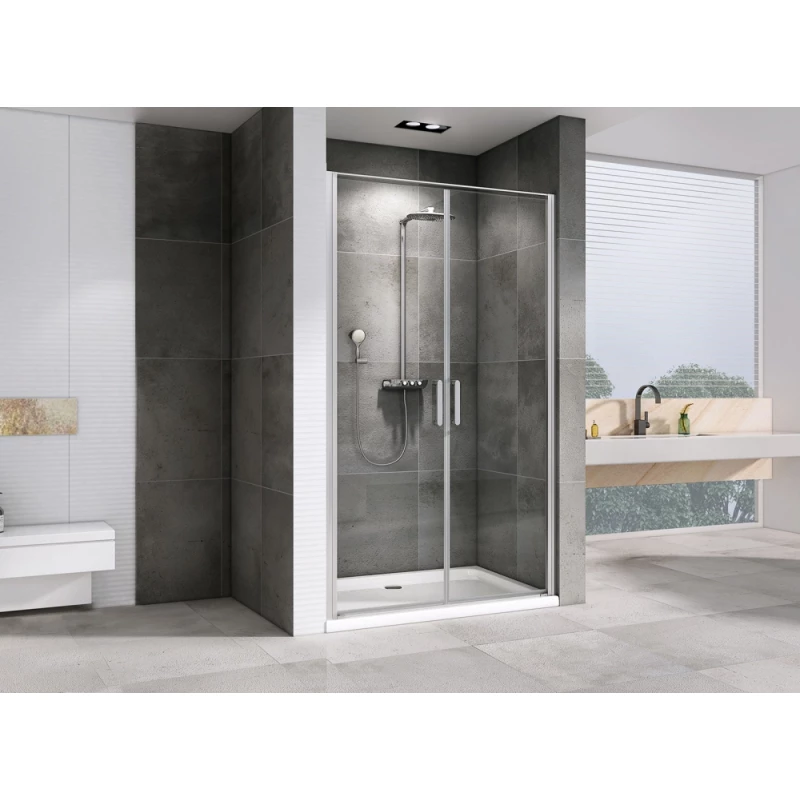 Душевая дверь 100 см Abber Sonnenstrand AG04100C прозрачное Душевая дверь 100 см Abber Sonnenstrand AG04100C прозрачное