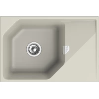 Кухонная мойка Rivelato Locus LS-75 topazio 75x50 см, топаз