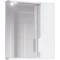 Зеркальный шкаф 49,8x70 см белый R Jorno Moduo Slim Mod.03.50/W - 1