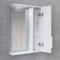 Зеркальный шкаф 49,8x70 см белый R Jorno Moduo Slim Mod.03.50/W - 2