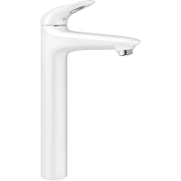 Смеситель для раковины Grohe Eurostyle New 23570LS3 без донного клапана, белая луна