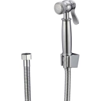 Гигиенический душ D-Lin D61045 с держателем, шлангом, хром 