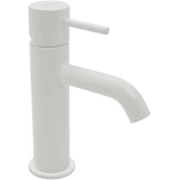 Смеситель для раковины Mariani Next A37380NS12 без донного клапана, белый матовый