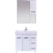 Зеркальный шкаф Misty Селена П-Сел02075-01П 74x100,3 см R, с подсветкой, выключателем, белый глянец - 2