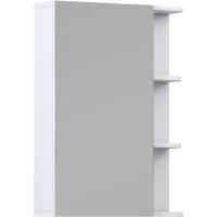 Зеркальный шкаф Vigo Nova zsh.NOV.50 50x70 см L, белый глянец/белый матовый