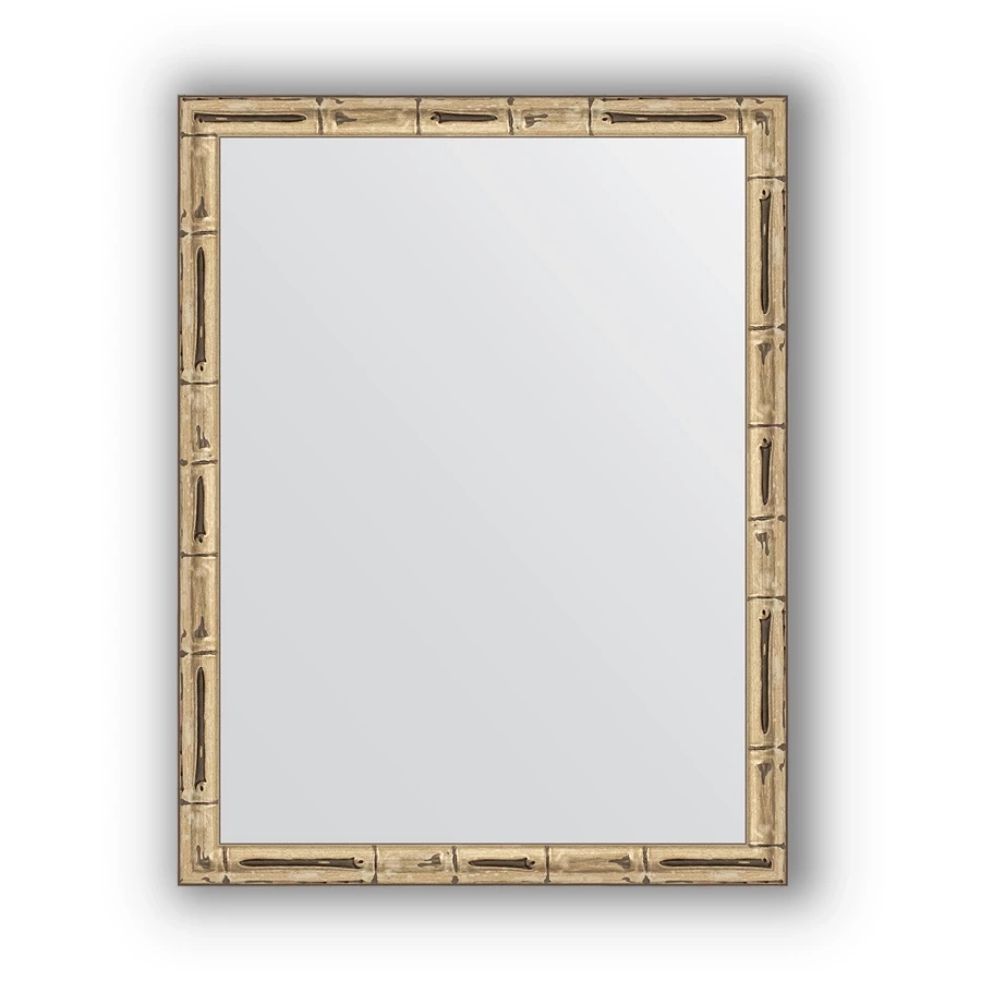 Зеркало 34x44 см серебряный бамбук  Evoform Definite BY 1329 зеркало 73x93 см вензель серебряный evoform definite by 3192