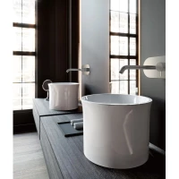 Раковина-чаша Kerasan The New Yorker 564401 40x40 см, накладная, белый