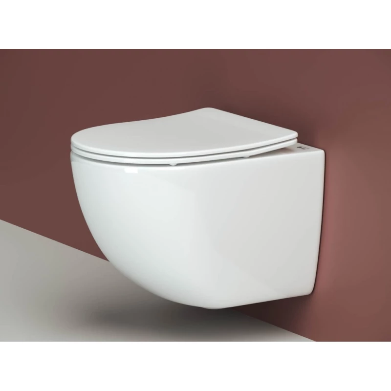 Комплект подвесной унитаз Ceramica Nova Forma CN3009 + система инсталляции Ceramica Nova Envision Round CN1001W + CN1000