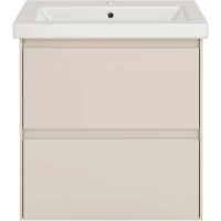 Тумба под раковину ASB-Mebel Анси 80939 56,4 см, подвесная, тирамису матовый