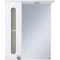 Зеркальный шкаф Misty Урал Э-Ура-04060-021Л 60x72 см L, с подсветкой, выключателем, белый глянец - 1