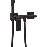 Гигиенический душ Knotlor Mist FHS02S0BL со смесителем, черный матовый