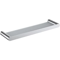 Полка стеклянная Timo Saona 13072/00 43,2 см, хром