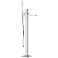 Смеситель напольный для ванны Remer Qubika Q08