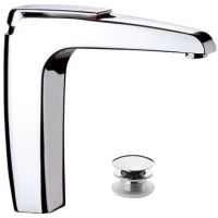 Смеситель для раковины Remer Atmos A10LB с донным клапаном, хром