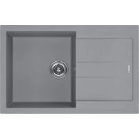 Кухонная мойка KuchenStern a-Granit Plat 50 206TN20 78x50 см, титан