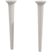 Комплект ножек для тумбы и пенала Cezares Idra 40443 43 см, Bianco Opaco