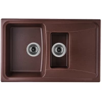 Кухонная мойка шоколад Ukinox Вятка Vyatka - 93