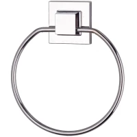 Полотенцедержатель кольцо Tekno-tel EF235 самоклеящийся, хром