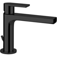 Смеситель для раковины Gessi Via Manzoni 38601#299 с донным клапаном, черный матовый