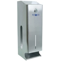 Диспенсер туалетной бумаги для 3 рулонов Nofer 05102.S