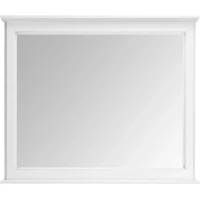 Зеркало 100x84 см белый серебряная патина ASB-Woodline Венеция 11941 БС