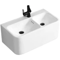 Раковина CeramaLux A1007 74,5x40 см, подвесная, белый