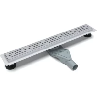 Душевой трап (лоток) Esbano C-RAIN-70MC ESTRCOMRAIN70MC 70 см, с решеткой, перфорированный, матовый хром