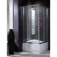 Душевой уголок Radaway Premium Plus C 90×90 30451-01-08N профиль хром, стекло коричневое