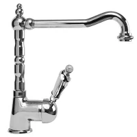 Смеситель для кухни хром, ручка металл Cezares Elite ELITE-LLM2-01-M