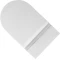 Унитаз подвесной Abber Bequem AC1105P импульсный, с сиденьем микролифт, белый - 5