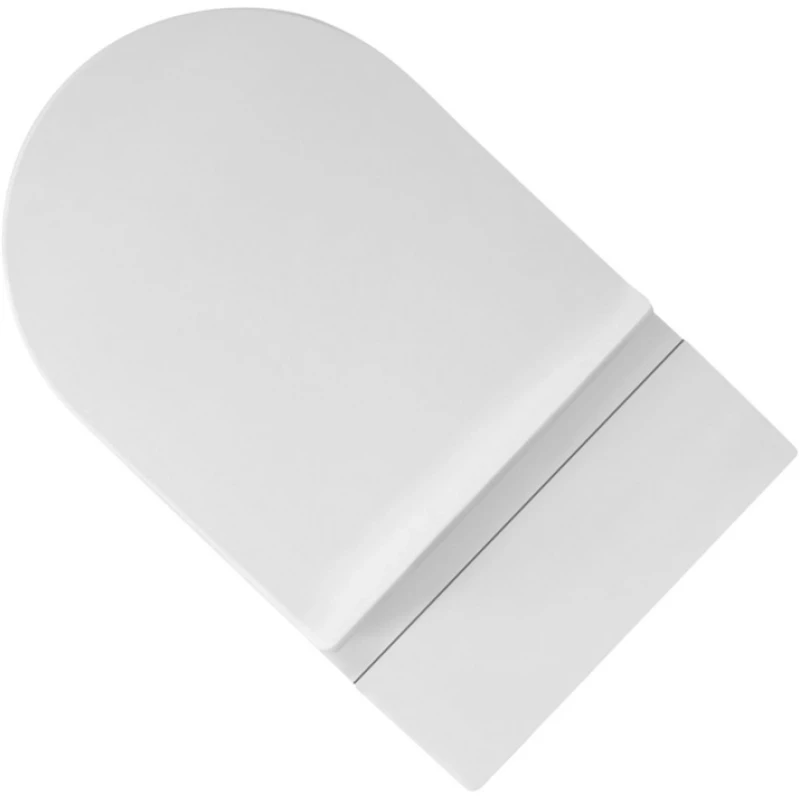 Унитаз подвесной Abber Bequem AC1105P импульсный, с сиденьем микролифт, белый