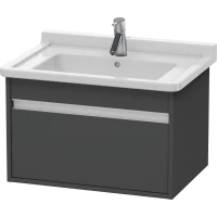 Тумба графит матовый 65 см Duravit Ketho KT666304949
