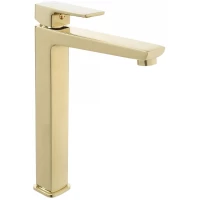 Смеситель для раковины Rea Orix REA-B7779 без донного клапана, золотой