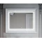 Зеркало 120x80 см белый глянец Corozo Классика SD-00000815 - 1